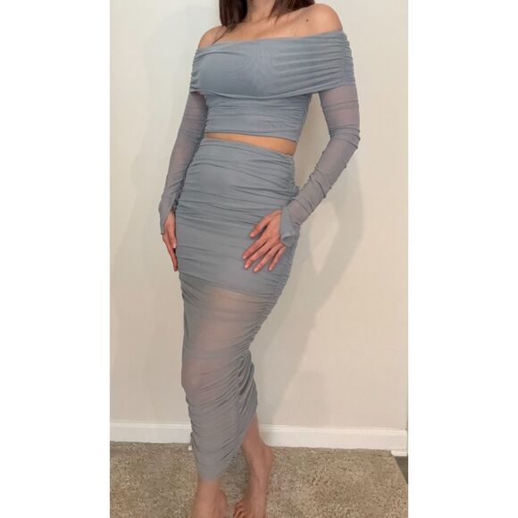 SHEIN Two-Piece Mesh Set – Size S - Picture 1 of 3